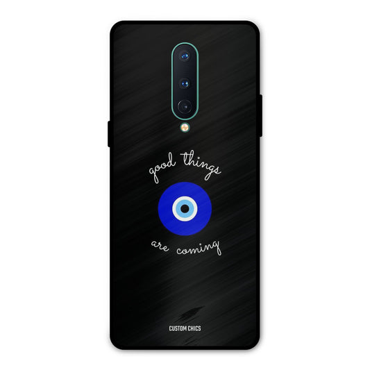Good Things Coming Oneplus 8 Mobile Back Cover - Aesthetic PrintShield Case