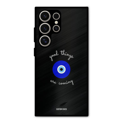 Good Things Coming Samsung Galaxy S24 Ultra Mobile Back Cover - Aesthetic PrintShield Case