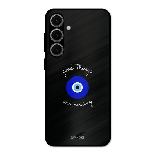 Good Things Coming Samsung Galaxy S24 FE Mobile Back Cover - Aesthetic PrintShield Case