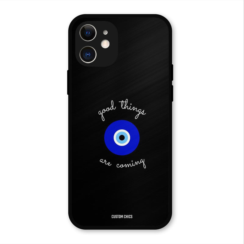 Good Things Coming IPhone 12 Mobile Back Cover - Aesthetic PrintShield Case