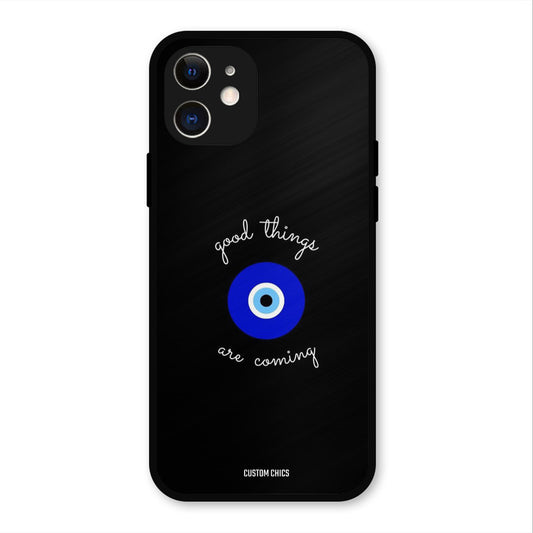 Good Things Coming IPhone 12 Mobile Back Cover - Aesthetic PrintShield Case