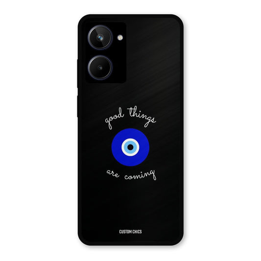 Good Things Coming Realme 10 Mobile Back Cover - Aesthetic PrintShield Case