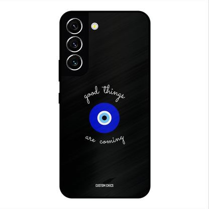 Good Things Coming Samsung Galaxy S22 Mobile Back Cover - Aesthetic PrintShield Case