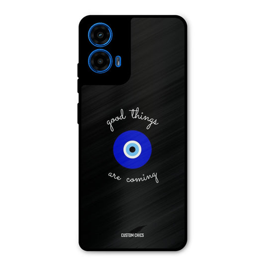 Good Things Coming Moto G45 Mobile Back Cover - Aesthetic PrintShield Case