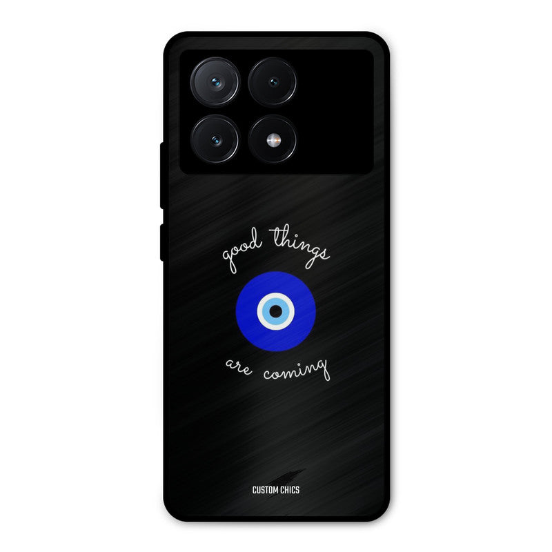 Good Things Coming Poco X6 Pro Mobile Back Cover - Aesthetic PrintShield Case