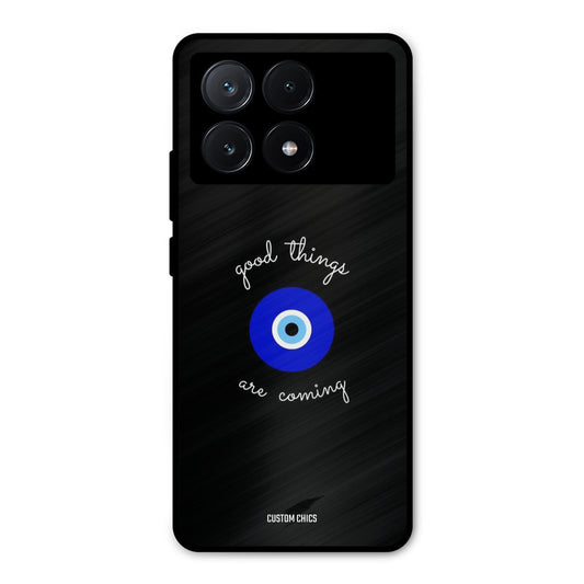 Good Things Coming Poco X6 Pro Mobile Back Cover - Aesthetic PrintShield Case