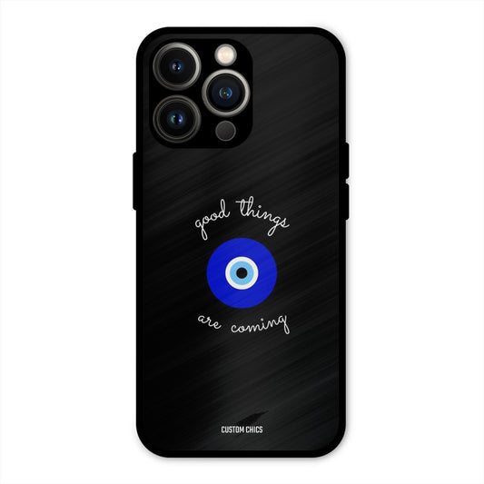 Good Things Coming iPhone 13 Pro Mobile Back Cover - Aesthetic PrintShield Case