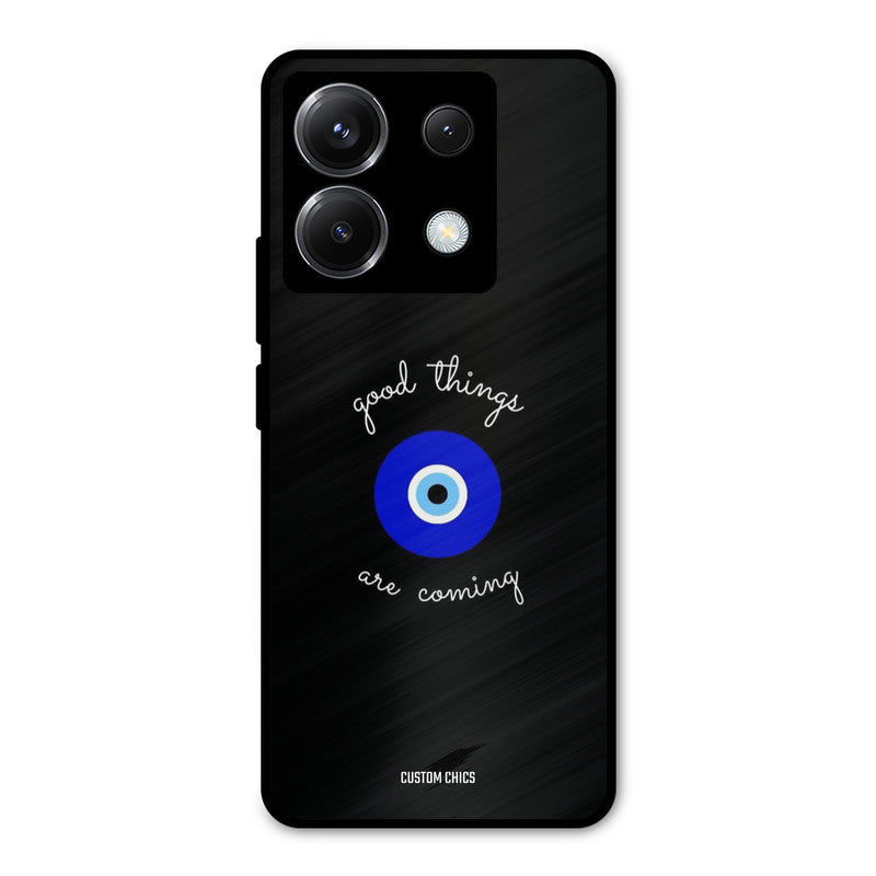 Good Things Coming Poco X6 Mobile Back Cover - Aesthetic PrintShield Case