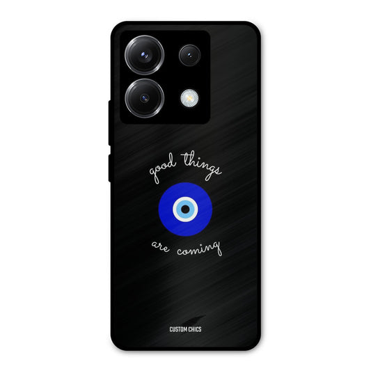 Good Things Coming Poco X6 Mobile Back Cover - Aesthetic PrintShield Case