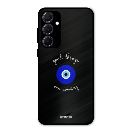Good Things Coming Samsung Galaxy A35 5G Mobile Back Cover - Aesthetic PrintShield Case