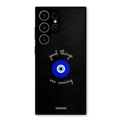 Good Things Coming Samsung Galaxy S23 Ultra Mobile Back Cover - Aesthetic PrintShield Case