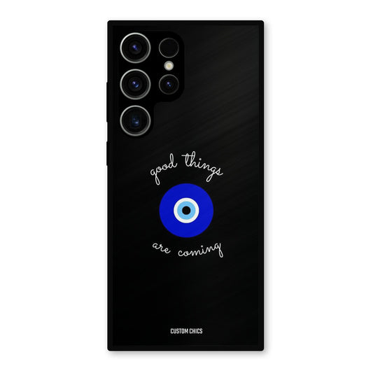 Good Things Coming Samsung Galaxy S23 Ultra Mobile Back Cover - Aesthetic PrintShield Case