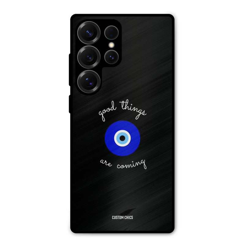 Good Things Coming Samsung Galaxy S25 Ultra Mobile Back Cover - Aesthetic PrintShield Case