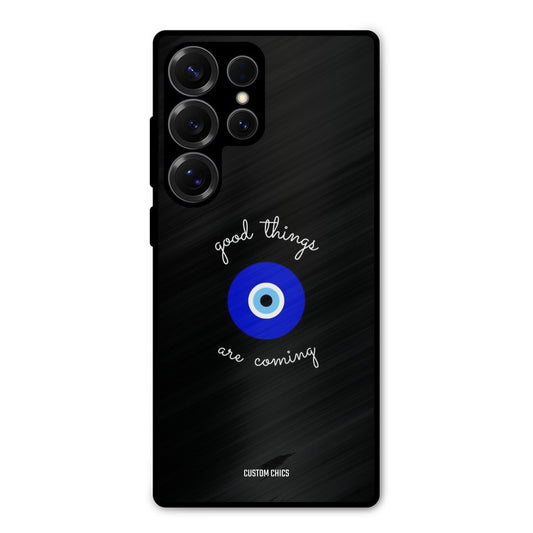 Good Things Coming Samsung Galaxy S25 Ultra Mobile Back Cover - Aesthetic PrintShield Case