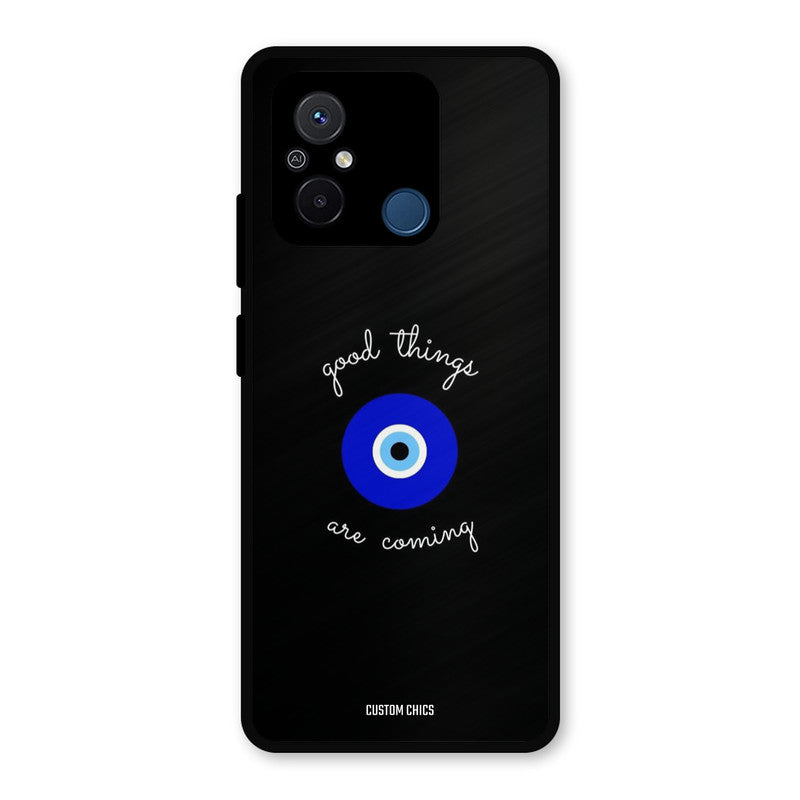 Good Things Coming Redmi 12c Mobile Back Cover - Aesthetic PrintShield Case