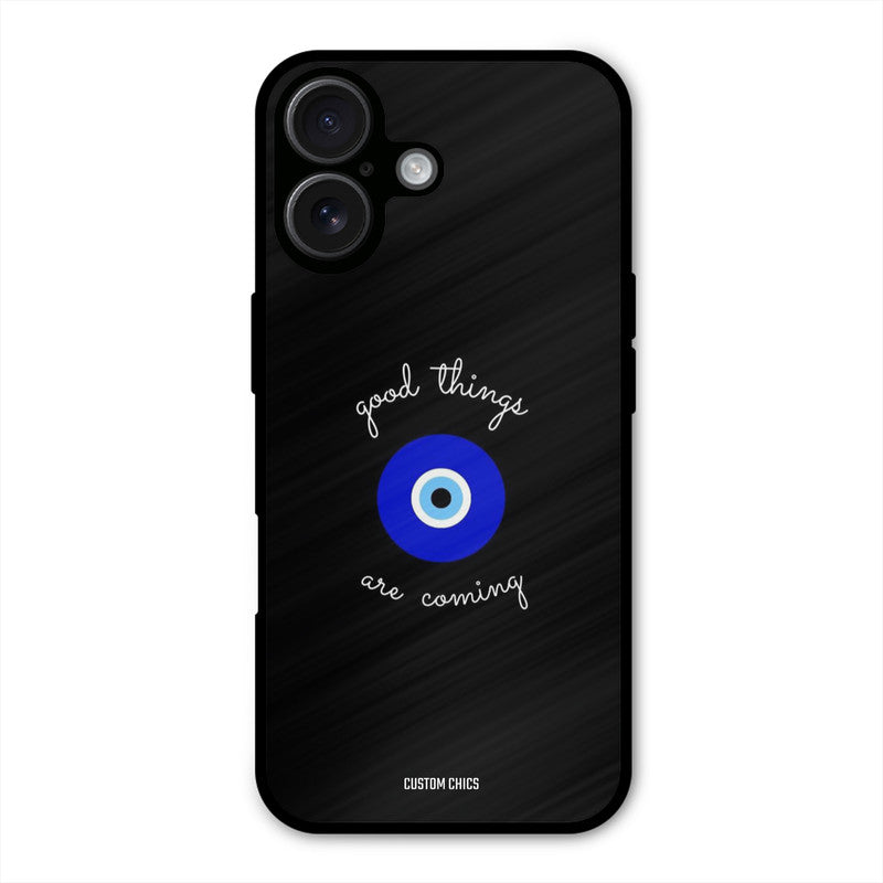 Good Things Coming iPhone 16 Mobile Back Cover - Aesthetic PrintShield Case