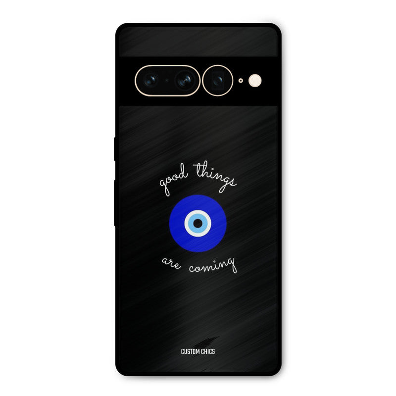 Good Things Coming Google Pixel 7 Pro Mobile Back Cover - Aesthetic PrintShield Case