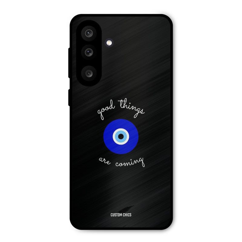 Good Things Coming Samsung Galaxy M56 Mobile Back Cover - Aesthetic PrintShield Case