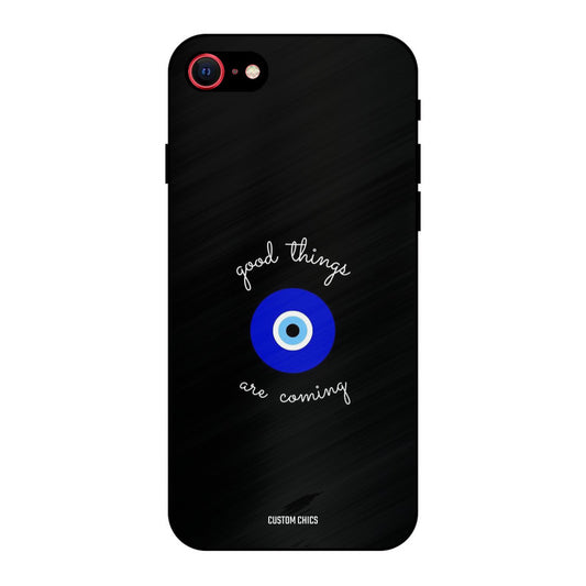 Good Things Coming iPhone SE 2020 Mobile Back Cover - Aesthetic PrintShield Case