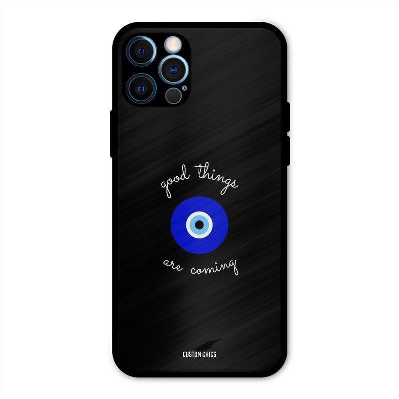 Good Things Coming IPhone 12 Pro Mobile Back Cover - Aesthetic PrintShield Case
