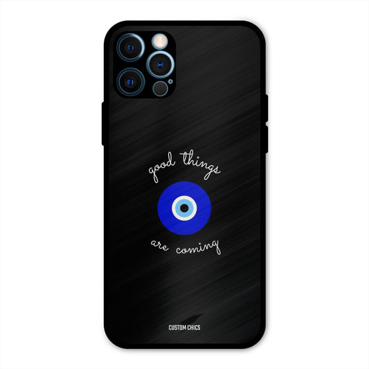 Good Things Coming IPhone 12 Pro Mobile Back Cover - Aesthetic PrintShield Case