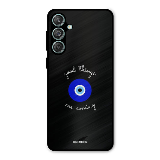 Good Things Coming Samsung Galaxy M55 5G Mobile Back Cover - Aesthetic PrintShield Case