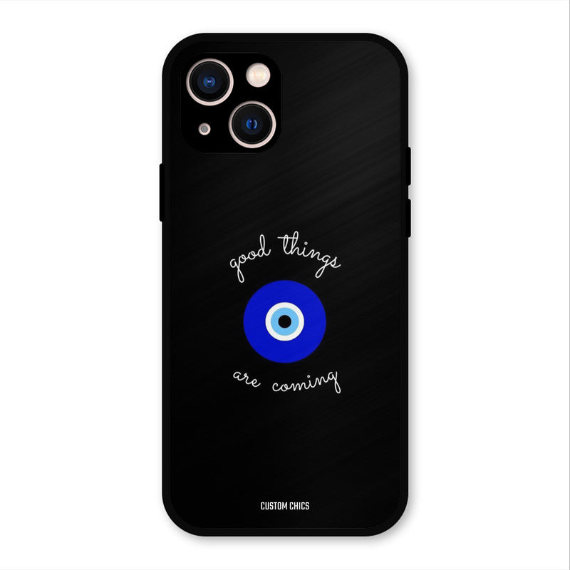 Good Things Coming iPhone 13 Mobile Back Cover - Aesthetic PrintShield Case