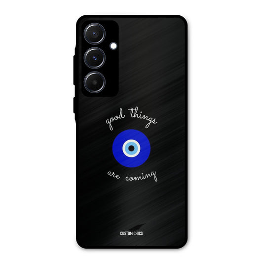 Good Things Coming Samsung Galaxy A55 5G Mobile Back Cover - Aesthetic PrintShield Case