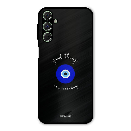 Good Things Coming Samsung Galaxy M34 Mobile Back Cover - Aesthetic PrintShield Case