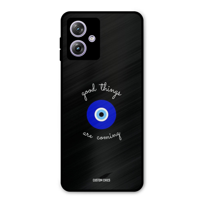 Good Things Coming Moto G54 Mobile Back Cover - Aesthetic PrintShield Case
