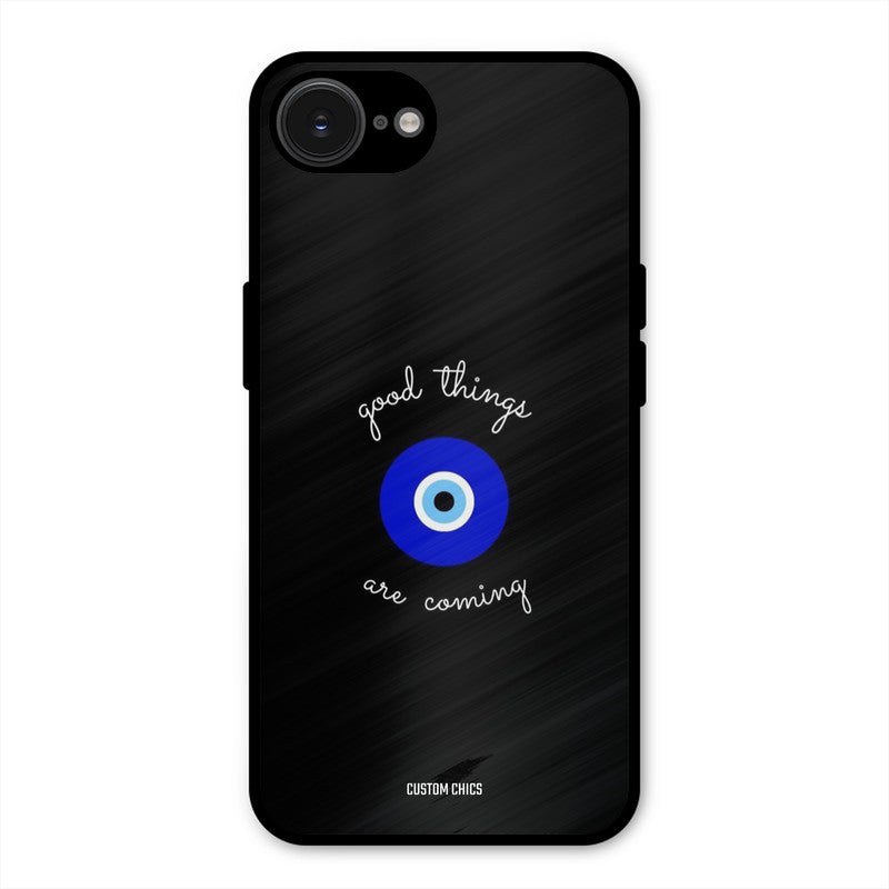 Good Things Coming iPhone 16e Mobile Back Cover - Aesthetic PrintShield Case