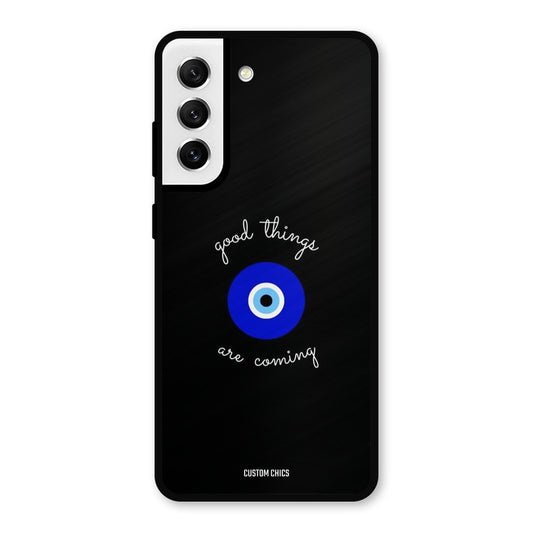 Good Things Coming Samsung Galaxy S21 FE 5G Mobile Back Cover - Aesthetic PrintShield Case