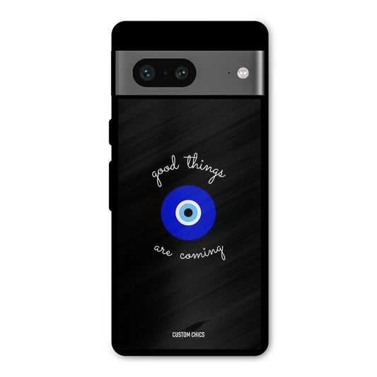 Good Things Coming Google Pixel 7 Mobile Back Cover - Aesthetic PrintShield Case