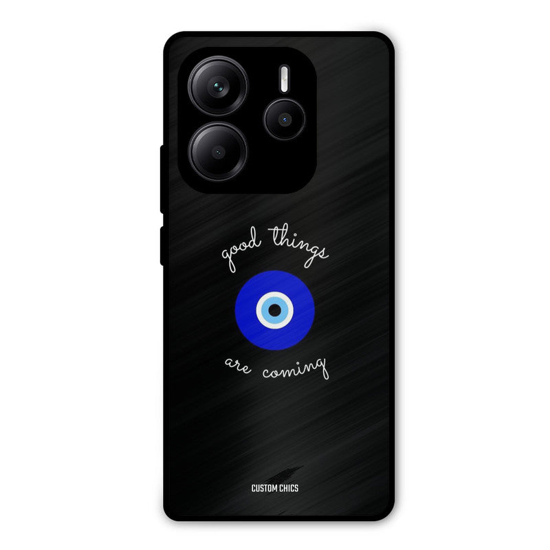 Good Things Coming Redmi Note 14 Mobile Back Cover - Aesthetic PrintShield Case