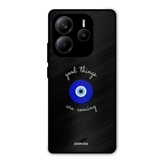 Good Things Coming Redmi Note 14 Mobile Back Cover - Aesthetic PrintShield Case