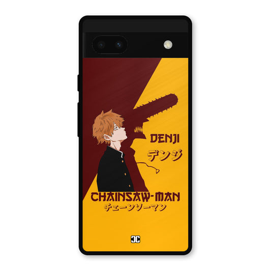 Denji Shadow Google Pixel 6a Mobile Back Cover - Anime PrintShield Case