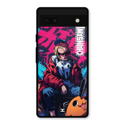 Puchita with Power Google Pixel 6a Mobile Back Cover - Anime PrintShield Case