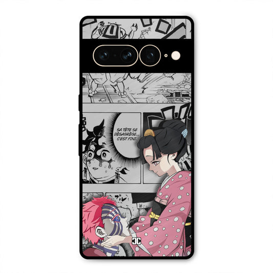 Akaza Love Google Pixel 7 Pro Mobile Back Cover - Anime PrintShield Case