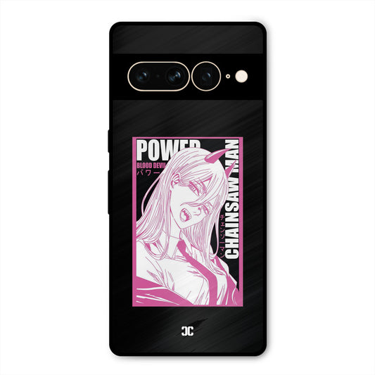 Blood Devil Power Google Pixel 7 Pro Mobile Back Cover - Anime PrintShield Case