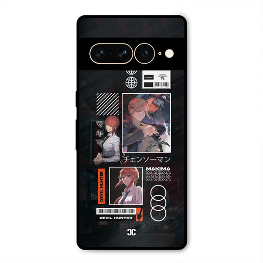 Devil Hunter Makima Google Pixel 7 Pro Mobile Back Cover - Anime PrintShield Case