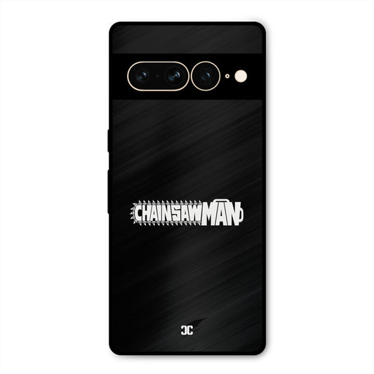Chainsaw Logo Google Pixel 7 Pro Mobile Back Cover - Anime PrintShield Case