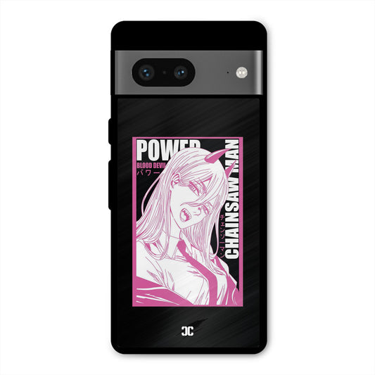 Blood Devil Power Google Pixel 7 Mobile Back Cover - Anime PrintShield Case