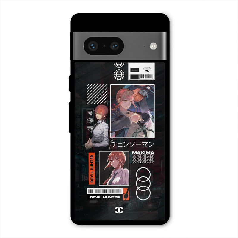Devil Hunter Makima Google Pixel 7 Mobile Back Cover - Anime PrintShield Case