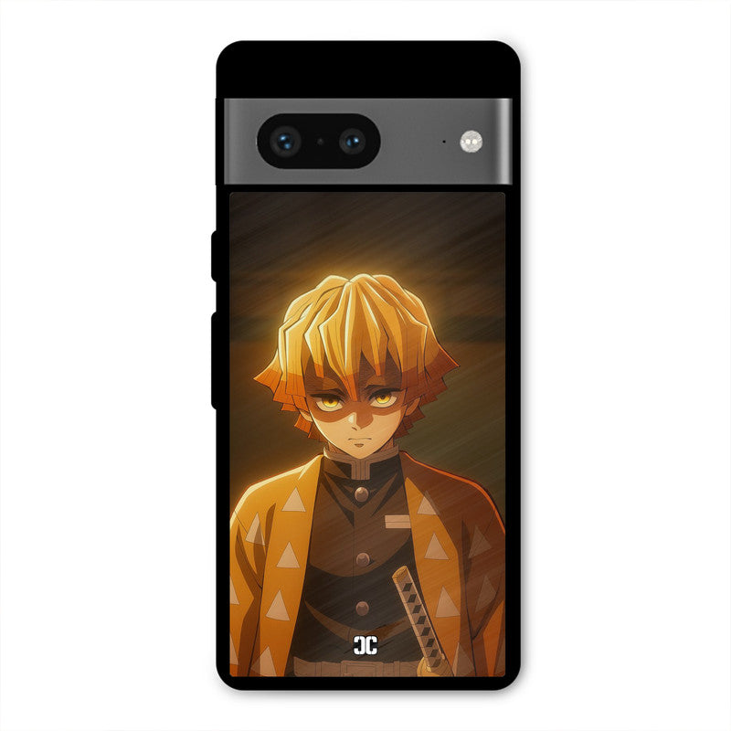 Thunderboy Zenitsu Google Pixel 7 Mobile Back Cover - Anime PrintShield Case