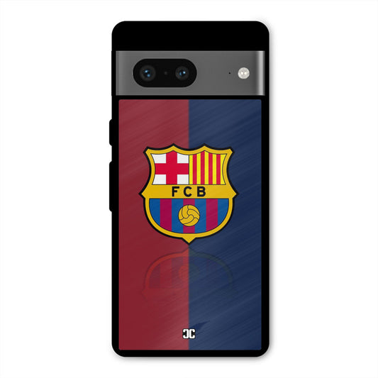 Barcelona Logo Google Pixel 7 Mobile Back Cover - Sports PrintShield Case