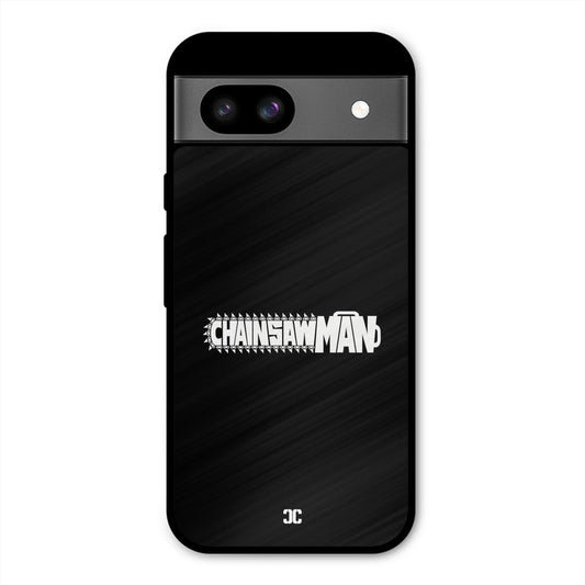 Chainsaw Logo Google Pixel 8a Mobile Back Cover - Anime PrintShield Case
