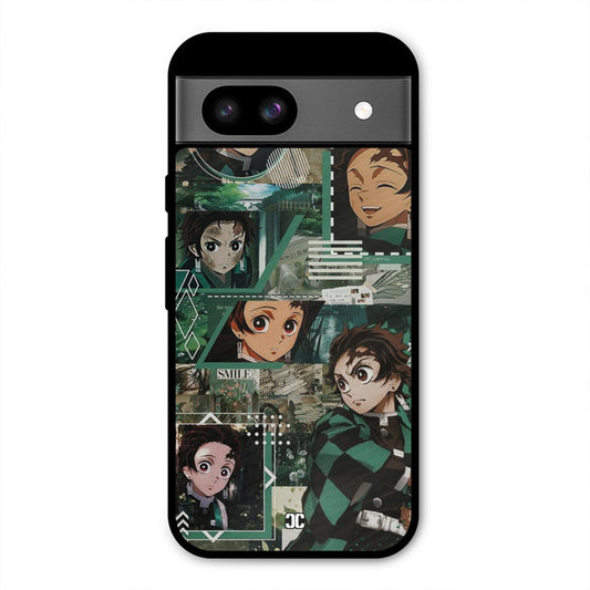 Tanjiro Thoughts Google Pixel 8a Mobile Back Cover - Anime PrintShield Case