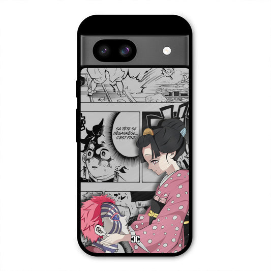 Akaza Love Google Pixel 8a Mobile Back Cover - Anime PrintShield Case