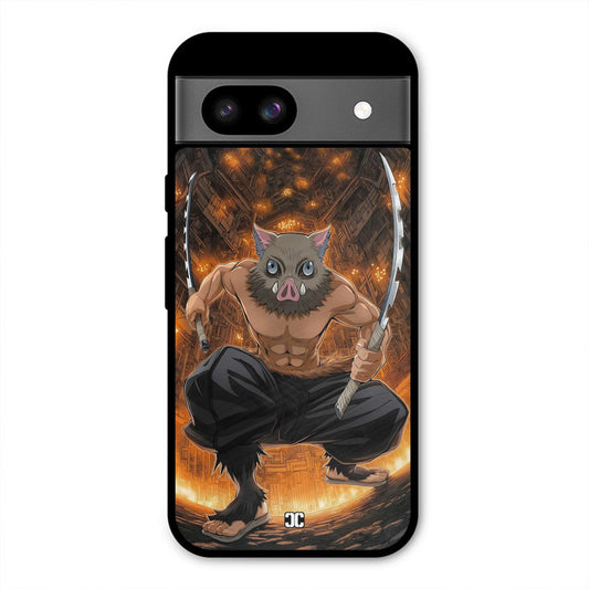 Inosuke Rage Google Pixel 8a Mobile Back Cover - Anime PrintShield Case