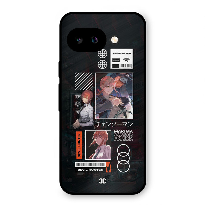 Devil Hunter Makima Google Pixel 9A Mobile Back Cover - Anime PrintShield Case
